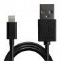 Зарядное устройство Grand-X 1*USB, 1A, Black, + cable USB -> Lightning, Cu, 2.1А, 1m
